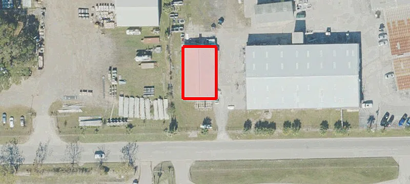 Warehouse with Outdoor Storage