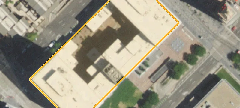 Downtown Office Complex with Courtyard