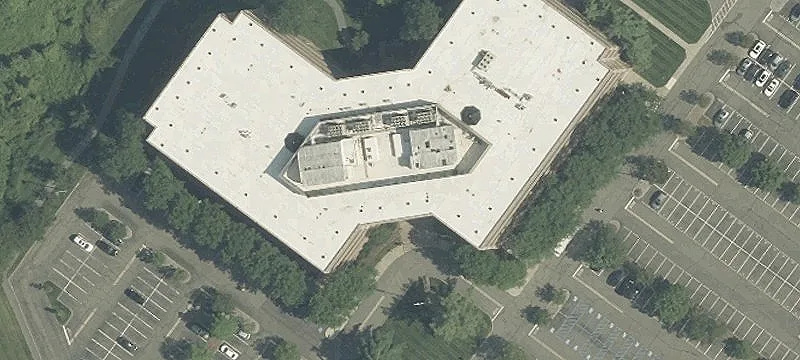 Four-Story Office Atrium Building
