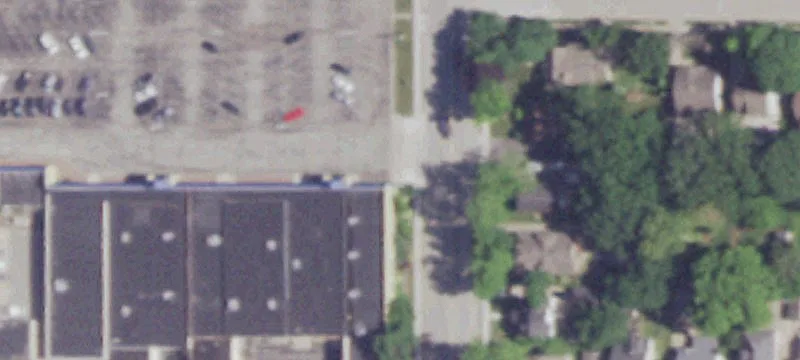 Partially Occupied Retail Shopping Center