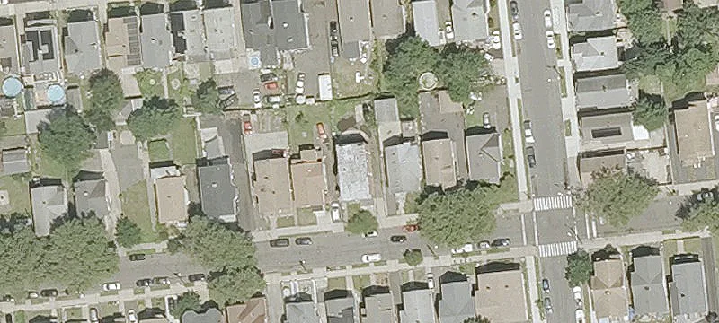 Brick Three-Unit Residential Building