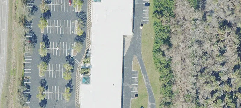 Retail Center with Covered Walkways