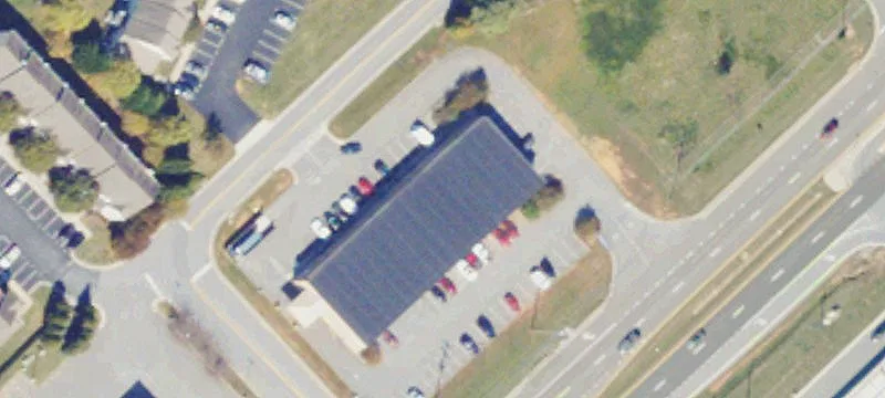 Empty Retail Building