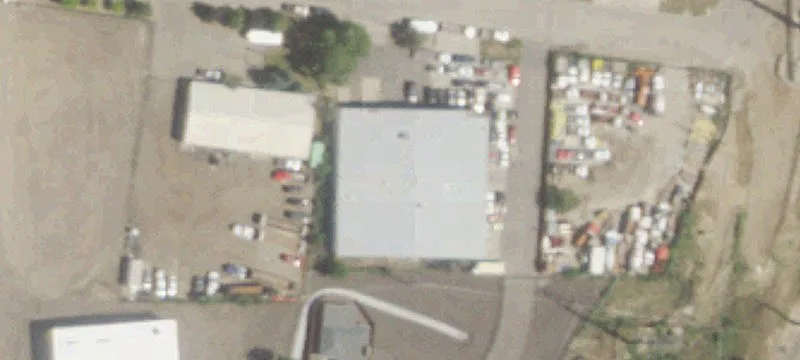Warehouse with Fenced Yard