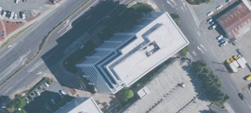 Rectangular Office Building Suite