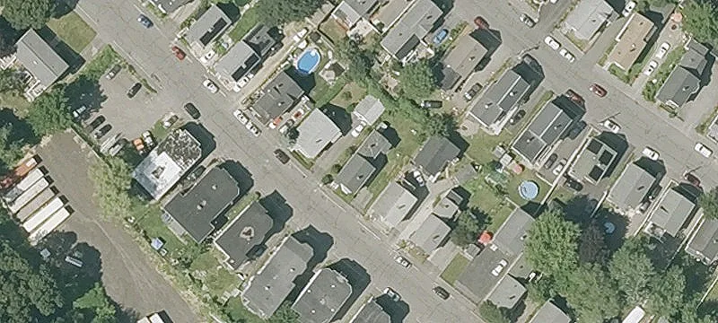 Three-Level Two-Family Duplex
