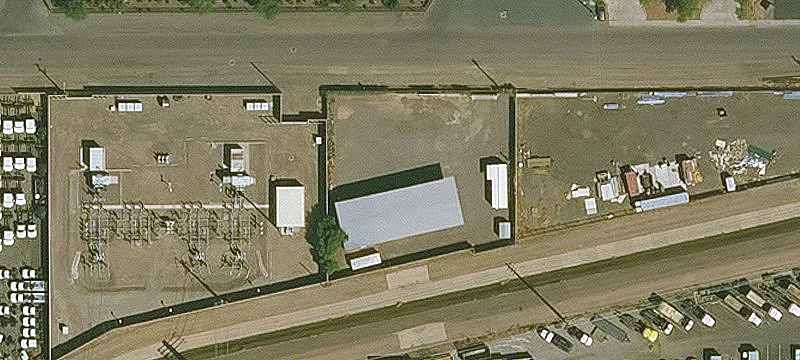 Fully Fenced Contractor Yard Land