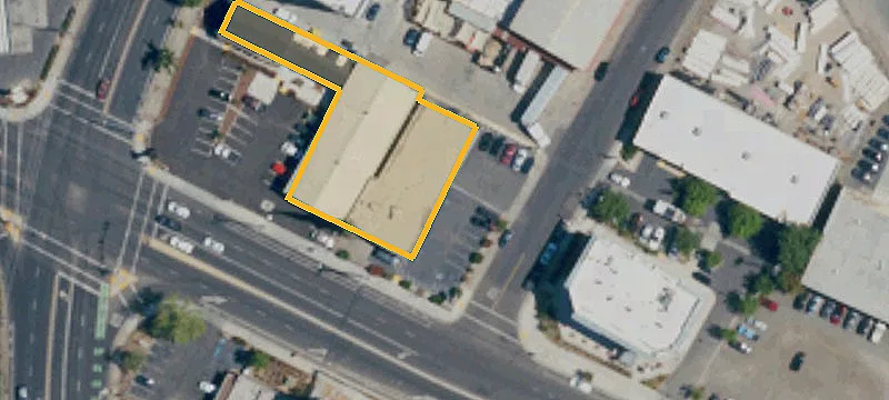 Corner Retail Showroom and Warehouse