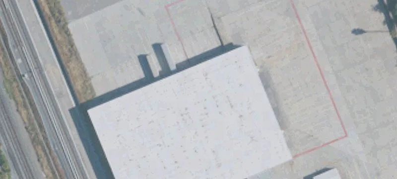 Warehouse with Fenced Yard