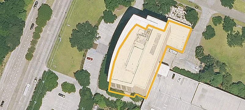 Class A Office Building with Deck Parking