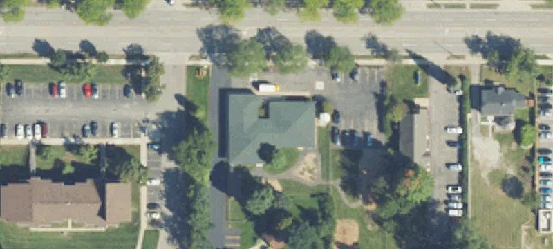 Freestanding Office Building Corner