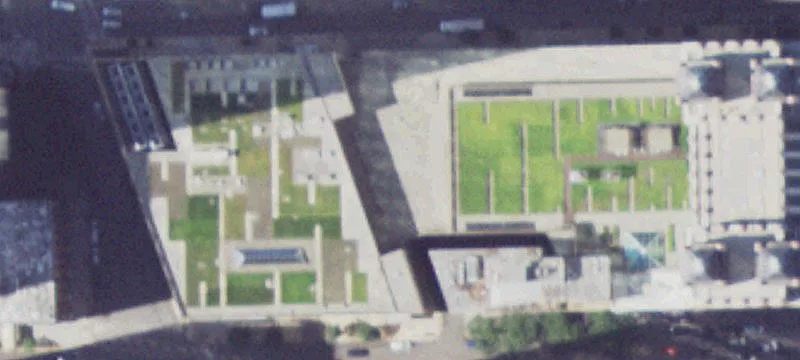 Six-Story Atrium Mixed-Use Building