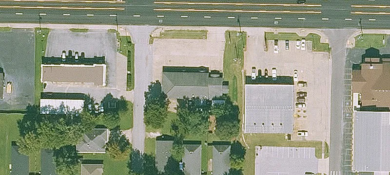 Brick Flex Building with Drive-In Doors