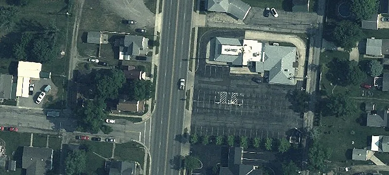Restaurant Building with Parking