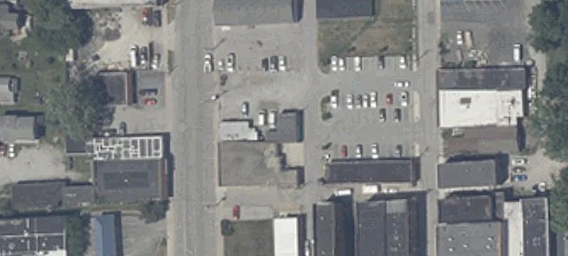 Industrial Garage with Three Doors