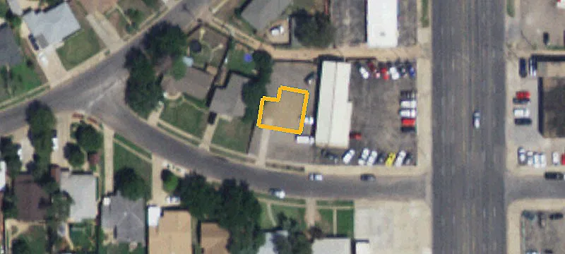Paved, Fenced Heavy Commercial Lot
