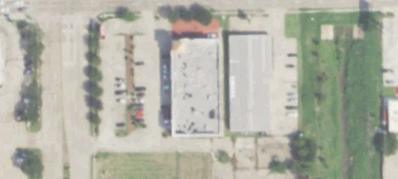 Surface Parking Lot with Lighting