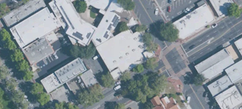 Downtown Corner Retail Building