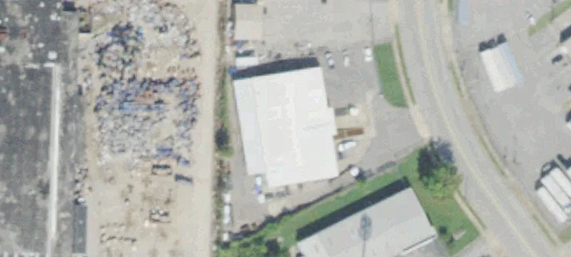 Fenced Warehouse with Grade-Level Docks