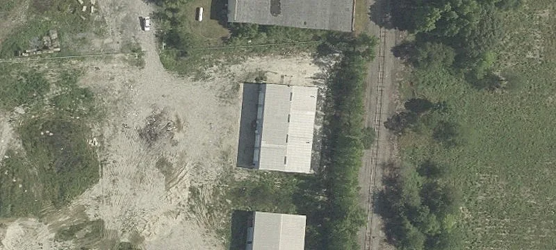 Warehouse with Roll-Up Doors