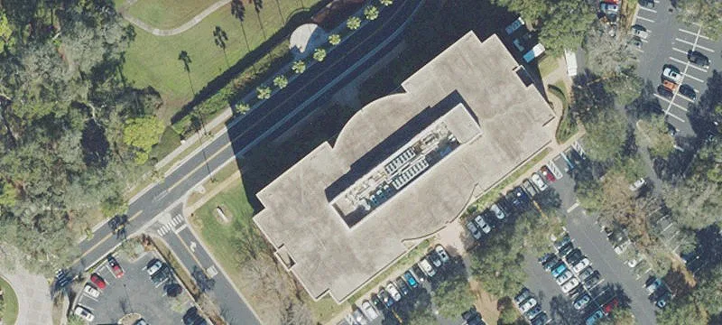 Office Building with Fitness Amenities