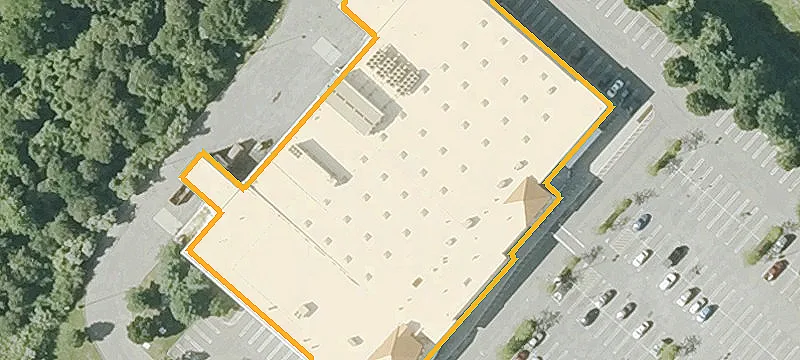 Shadow-Anchored Retail Building