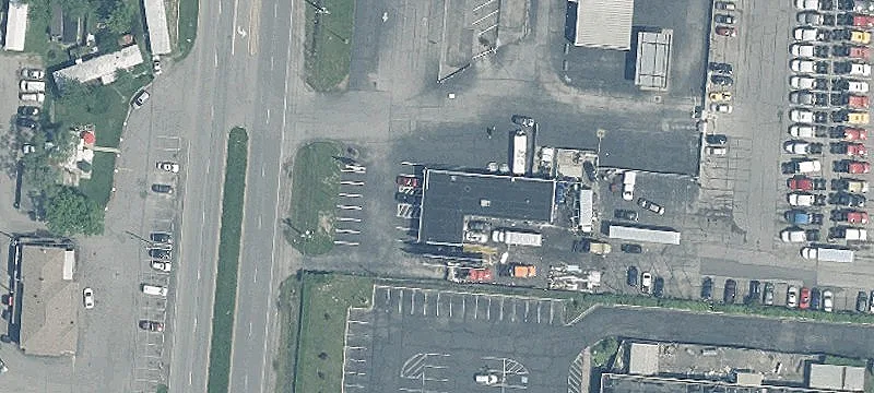 Paved, Fenced Industrial Land Parcel