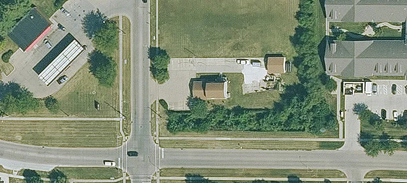 Two-Story Office Building with Storage