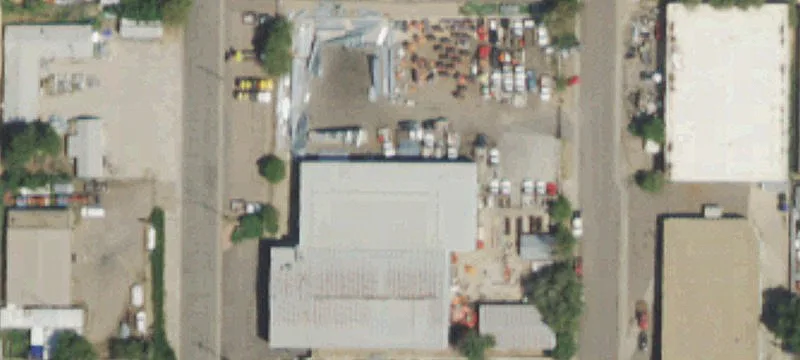 Warehouse with Bridge Crane