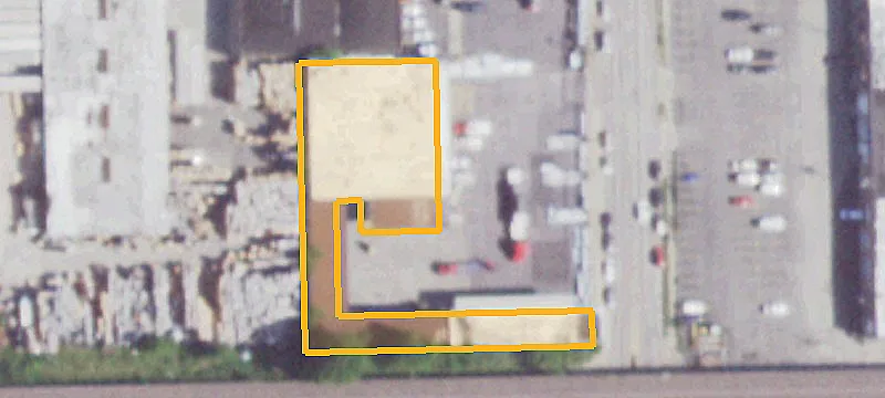 Industrial Warehouse with Fenced Yard