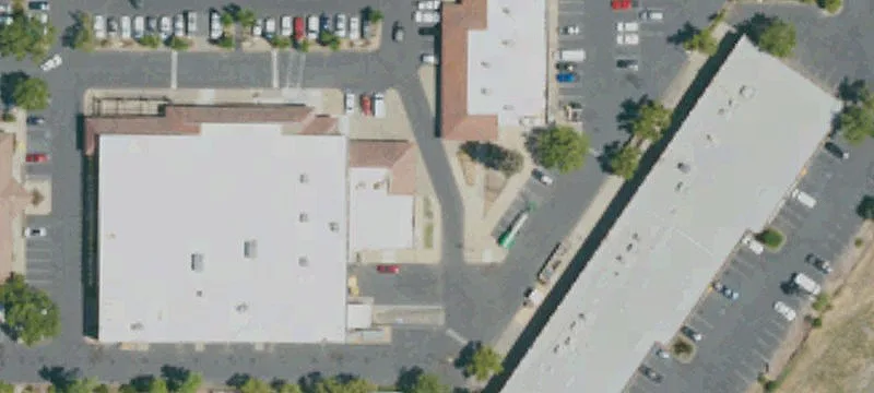 Retail Center with Cellular Tower