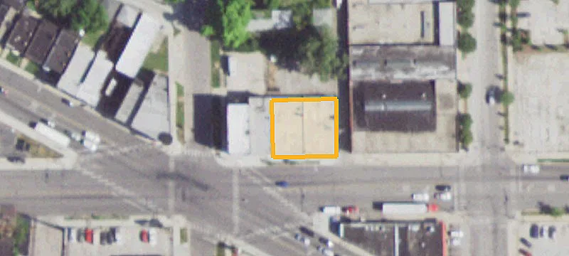 Corner Retail and Restaurant Building