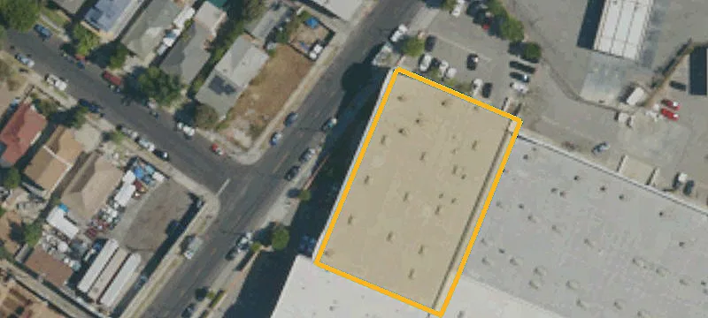 Industrial Warehouse with Fenced Parking