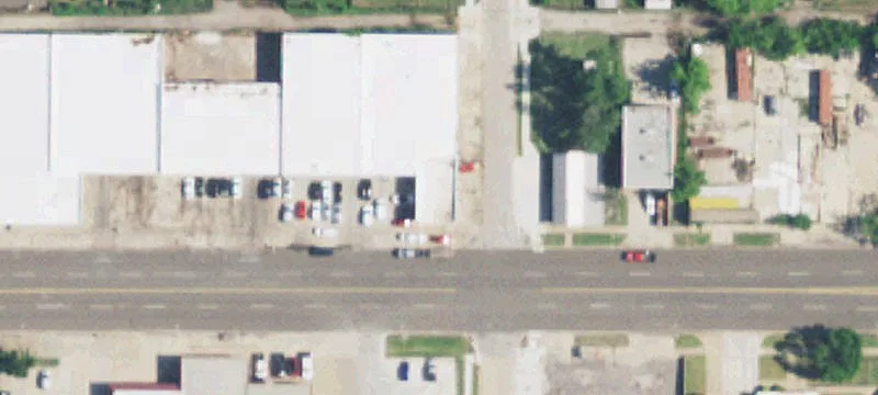 Storage Warehouse with Drive-In Bays