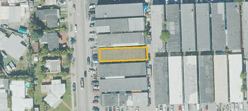 Industrial Warehouse with Roll-Up Door