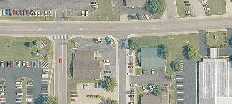 Medical Office Building Corner Lot