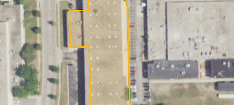 Industrial Building with Bridge Cranes