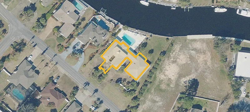 Canal-Front Waterfront Land Lot