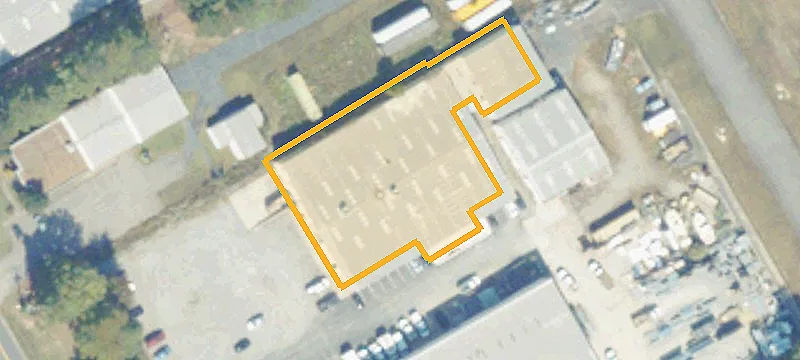 Fenced Gravel Industrial Lot