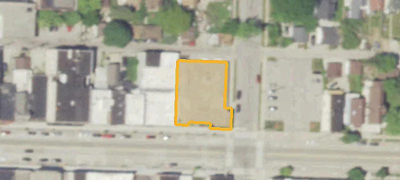 Office Building on Corner Lot