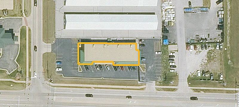 Retail Storefront with Large Windows