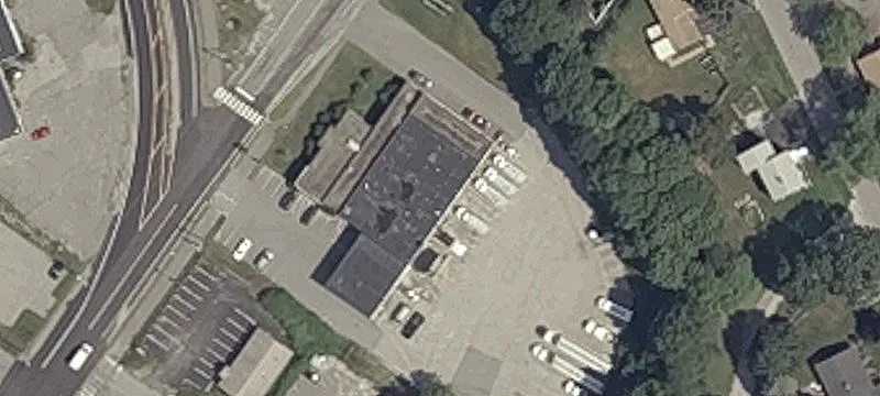 Retail-Industrial Flex Building with Fenced Yard