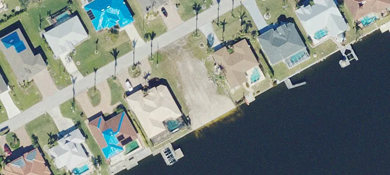 Gulf-Access Waterfront Land Lot