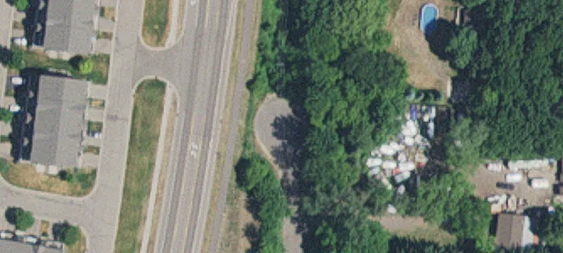 Contiguous Land with Future Commercial Zoning