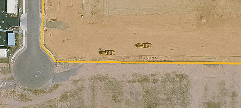 Freeway Frontage Land Pads