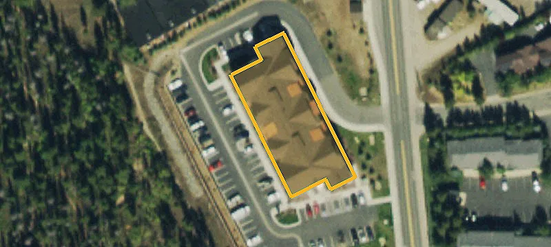 Mobile Home in Park Setting