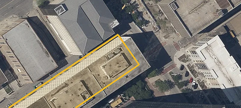 Luxury Apartment Building with Rooftop Pool