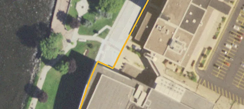 Full-Service Riverfront Hotel with Skyway