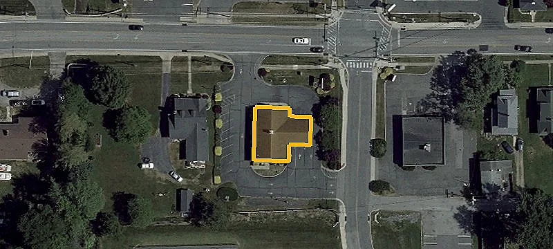 Retail Bank Building with Drive-Thru