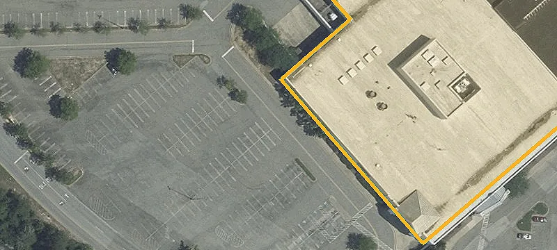 Former Big-Box Retail Building